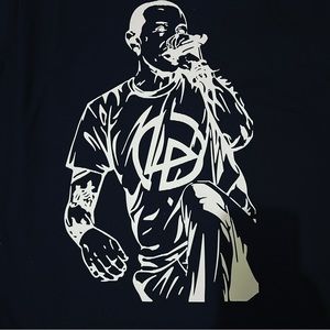 Chester Bennington • LP• custom tee